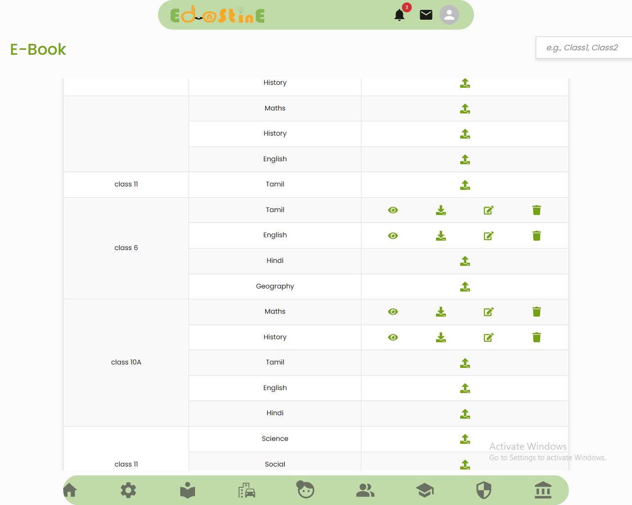 E-books Base View